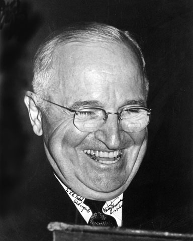 Harry Truman- President United States